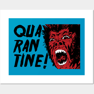 quarantine freakout! Posters and Art